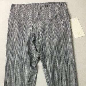 Sage grey tribal lululemon leggings